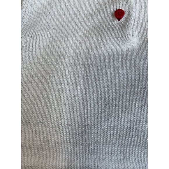 Gymboree 18-24 Months Girls Cream & Red Knit Dress - Picture 3 of 5